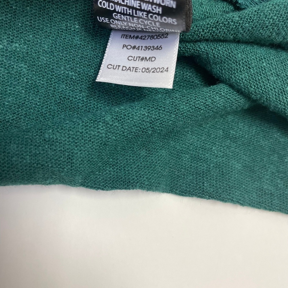 NEW Torrid Green Linen Blend Drop Shoulder Hi-Low Tunic Top 3 3X 22-24 - Picture 11 of 15